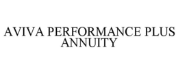 AVIVA PERFORMANCE PLUS ANNUITY trademark