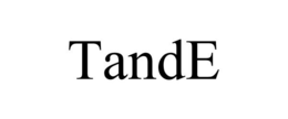 TANDE trademark