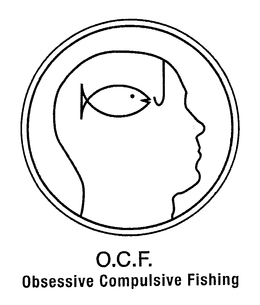 O.C.F. OBSESSIVE COMPULSIVE FISHING trademark
