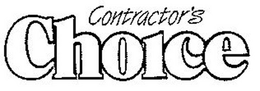 CONTRACTOR'S CHOICE trademark