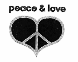 PEACE & LOVE trademark