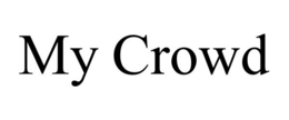 MY CROWD trademark