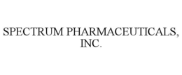 SPECTRUM PHARMACEUTICALS, INC. trademark