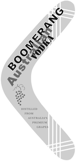 BOOMERANG AUSTRALIAN VODKA DISTILLED FROM AUSTRALIA'S PREMIUM GRAPES trademark