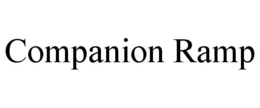 COMPANION RAMP trademark