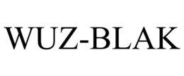 WUZ-BLAK trademark