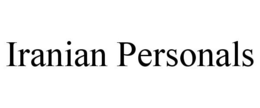 IRANIAN PERSONALS trademark