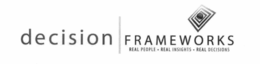 DECISION FRAMEWORKS REAL PEOPLE · REAL INSIGHTS · REAL DECISIONS trademark