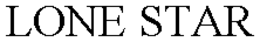 LONE STAR trademark