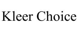 KLEER CHOICE trademark