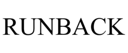 RUNBACK trademark
