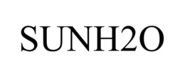 SUNH2O trademark