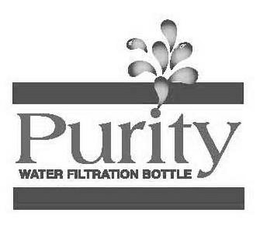 PURITY WATER FILTRATION BOTTLE trademark