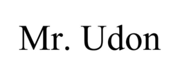 MR. UDON trademark