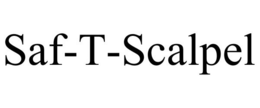 SAF-T-SCALPEL trademark