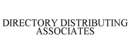 DIRECTORY DISTRIBUTING ASSOCIATES trademark