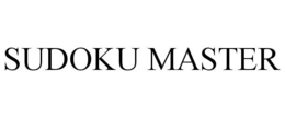 SUDOKU MASTER trademark
