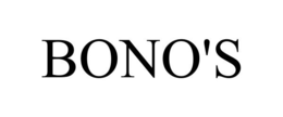 BONO'S trademark