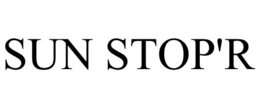 SUN STOP'R trademark