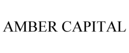 AMBER CAPITAL trademark