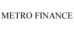 METRO FINANCE trademark