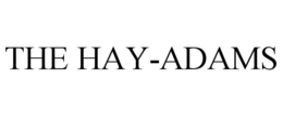 THE HAY-ADAMS trademark