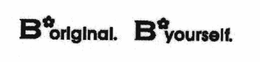 B ORIGINAL. B YOURSELF. trademark