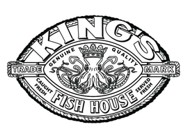 KING'S FISH HOUSE GENUINE QUALITY CAUGHT FRESH SERVED FRESH TRADE MARK trademark