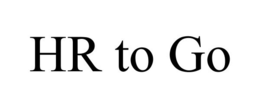HR TO GO trademark