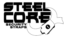 STEEL CORE SECURITY STRAPS trademark