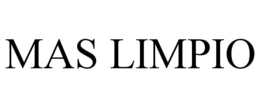MAS LIMPIO trademark