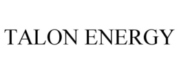 TALON ENERGY trademark