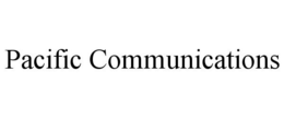 PACIFIC COMMUNICATIONS trademark