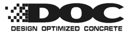 DOC DESIGN OPTIMIZED CONCRETE trademark