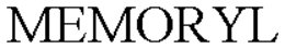 MEMORYL trademark