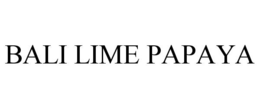 BALI LIME PAPAYA trademark