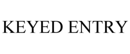KEYED ENTRY trademark