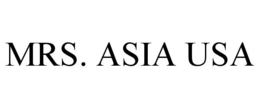 MRS. ASIA USA trademark