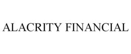 ALACRITY FINANCIAL trademark