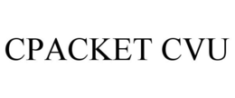 CPACKET CVU trademark