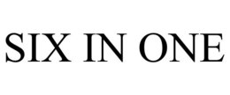 SIX IN ONE trademark