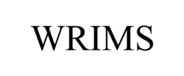 WRIMS trademark