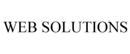 WEB SOLUTIONS trademark