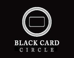 BLACK CARD CIRCLE trademark