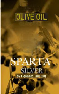 OLIVE OIL SPARTA SILVER BY HELLENIC FINE OILS trademark