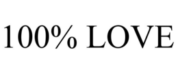100% LOVE trademark
