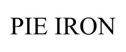 PIE IRON trademark