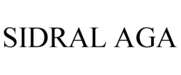 SIDRAL AGA trademark