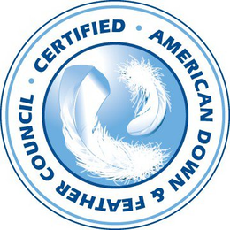 AMERICAN DOWN & FEATHER COUNCIL · CERTIFIED · trademark