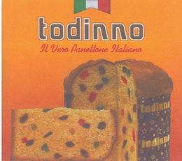 TODINNO IL VERO PANETTONE ITALIANO TODINNO trademark